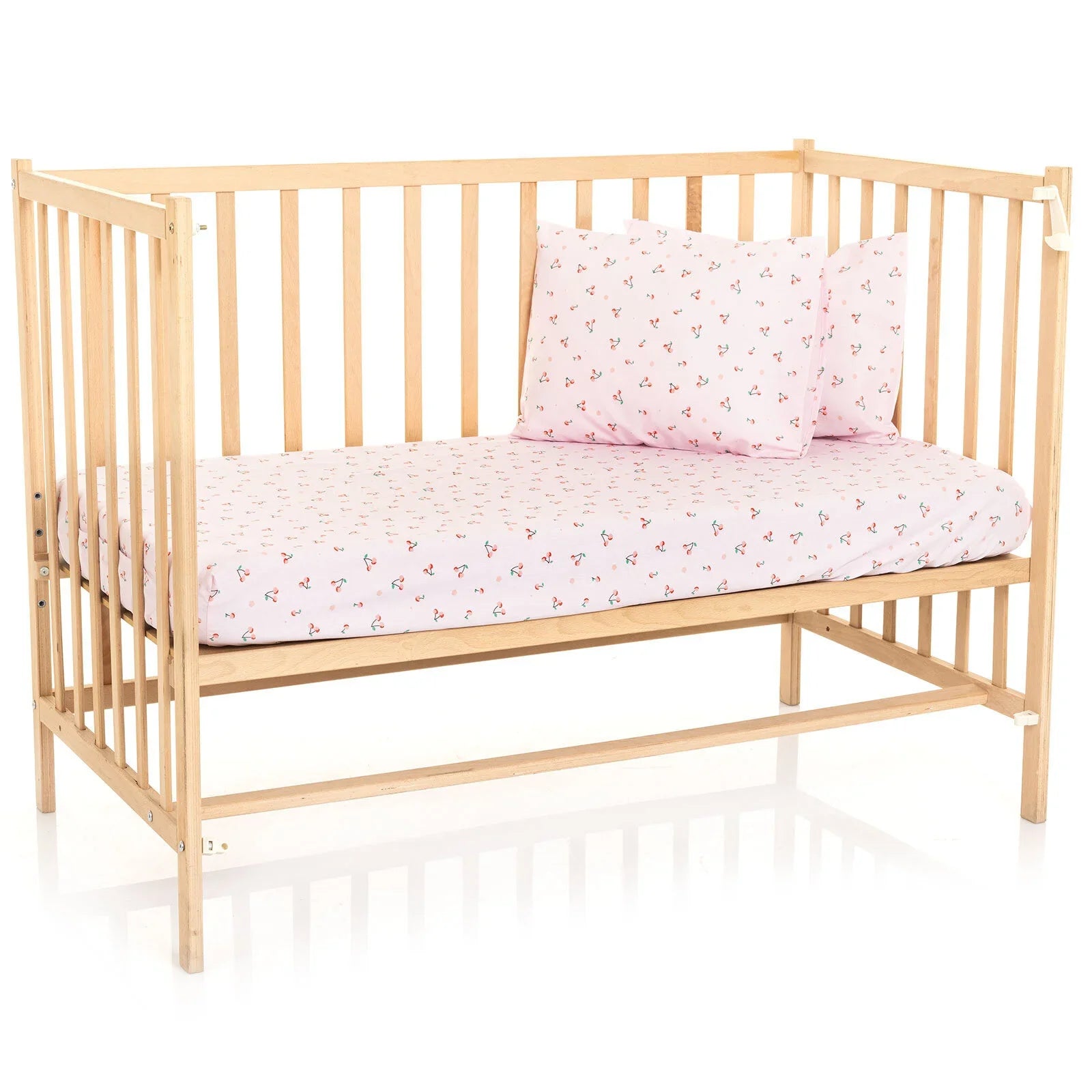 Little Dreams Girl Baby Crib Sheet - Pink