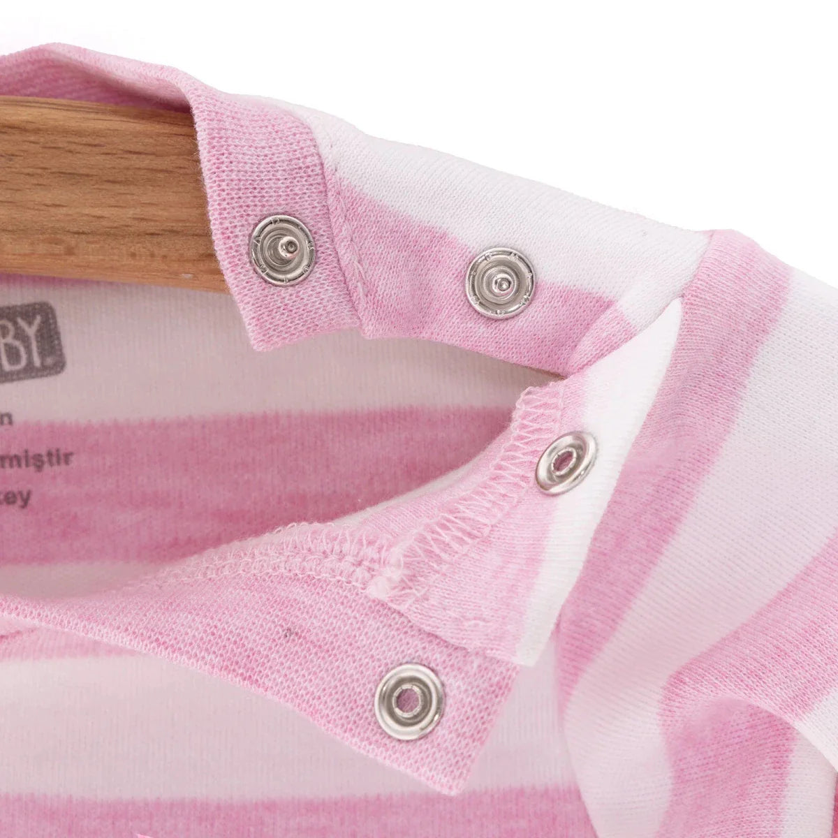 HelloBaby Unisex Sweatshirt-Footless Bottom - Light Pink