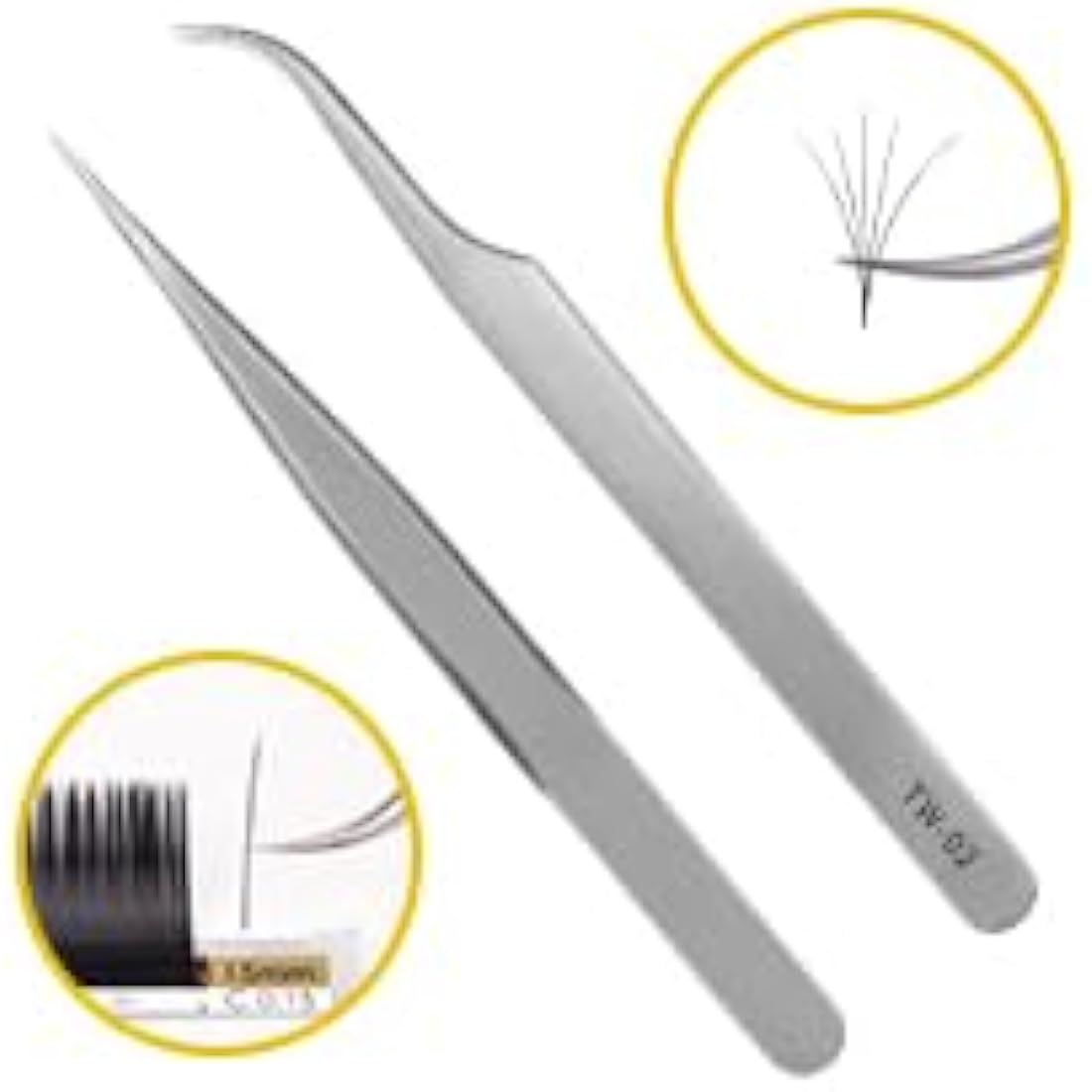 LASHVIEW Eyelash Extension Kit | Beginner Training Set with Mannequin Head