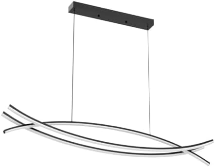 Mikeru 100CM Modern LED Pendant Light | Dimmable Minimalist Chandelier