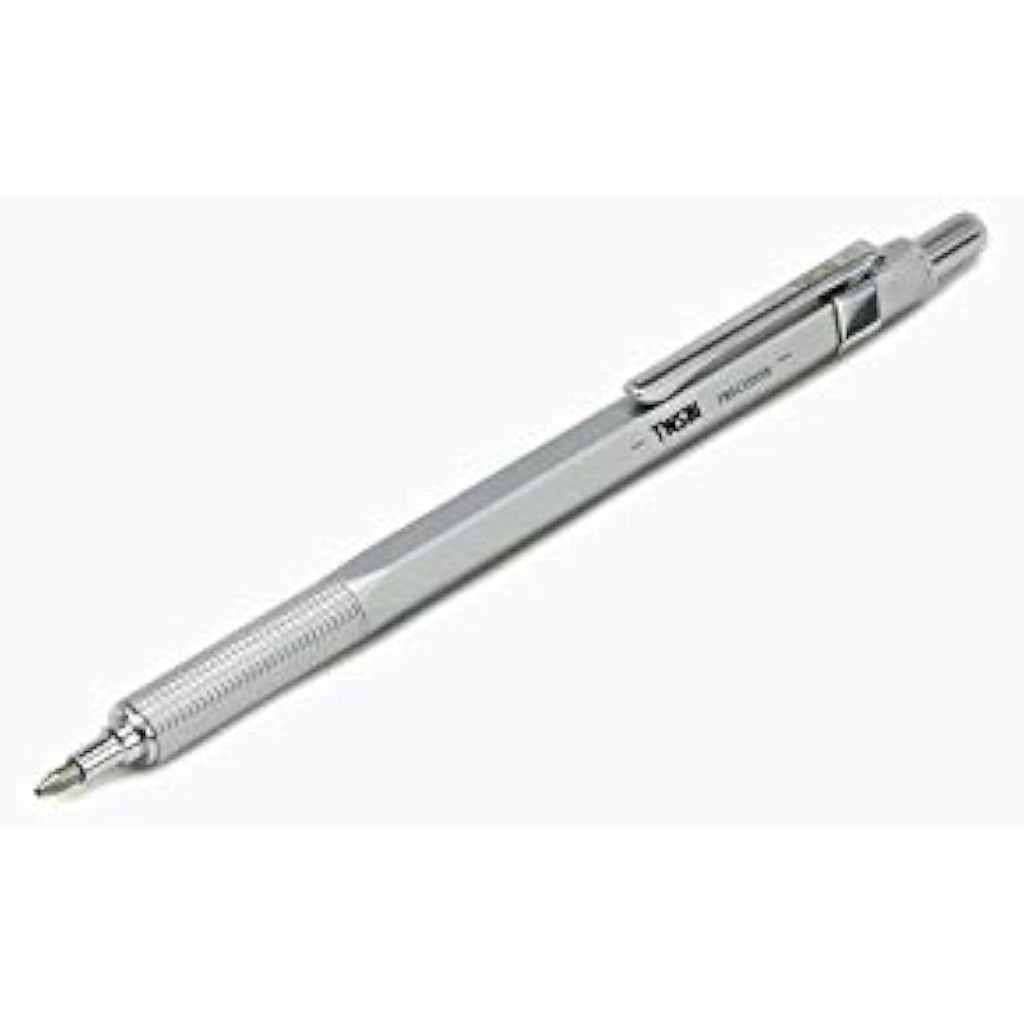 TWSBI Precision Ballpoint Pen – Silver All-Metal Body with 1.0mm Tip