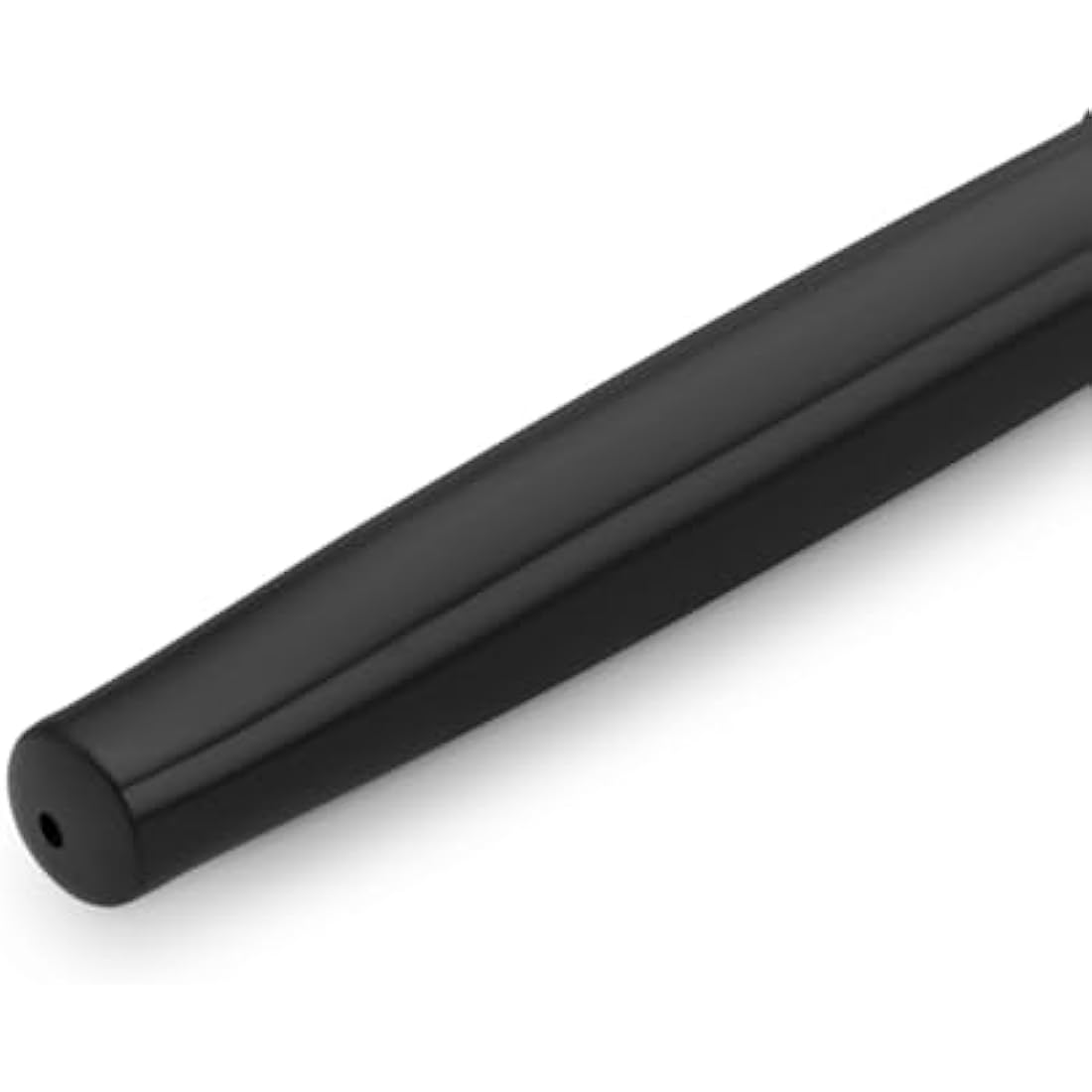 Kaweco Student Fountain Pen - Black Acrylic with Silver Details, Nib M