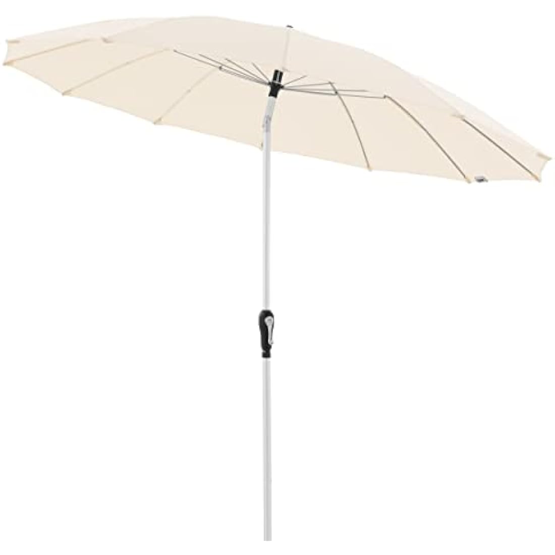 Doppler Asia Look SL-AZ Garden Parasol – 250cm Aluminium Crank Umbrella