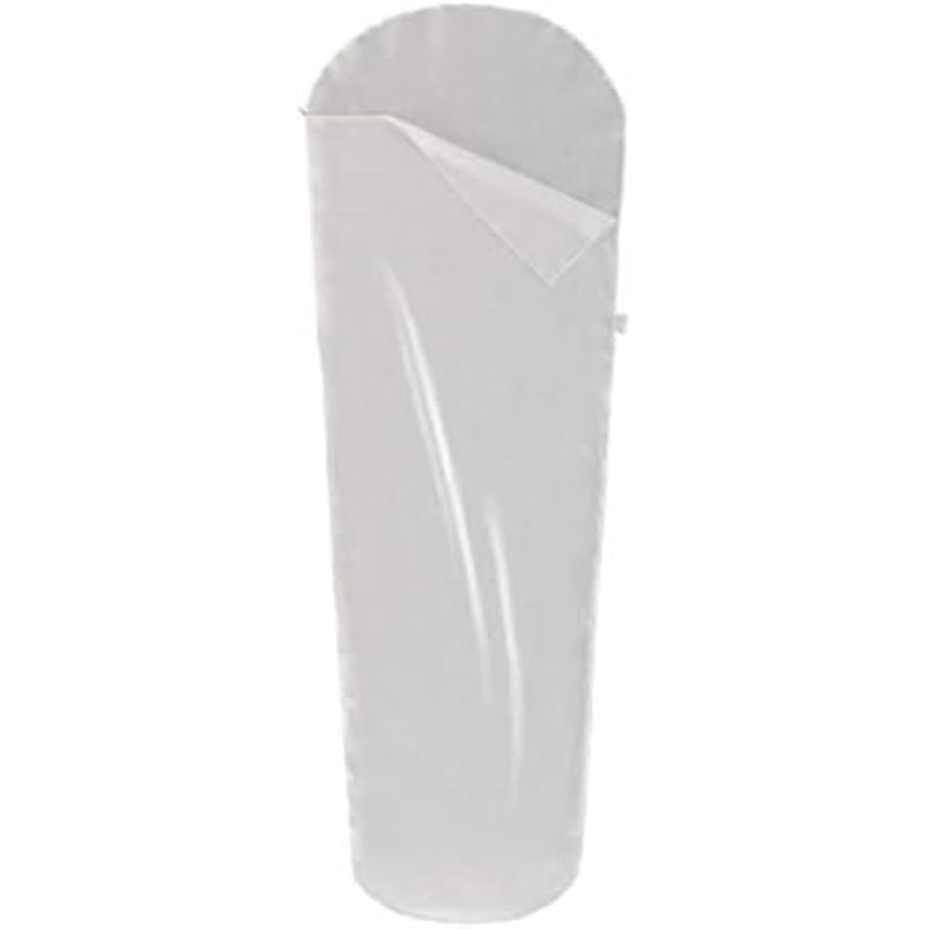Ferrino Travel Mummy Sleeping Bag Liner - White Cotton - 220x80x50cm