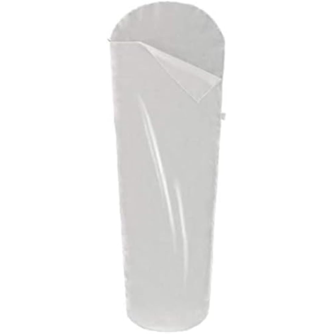 Ferrino Travel Mummy Sleeping Bag Liner - White Cotton - 220x80x50cm