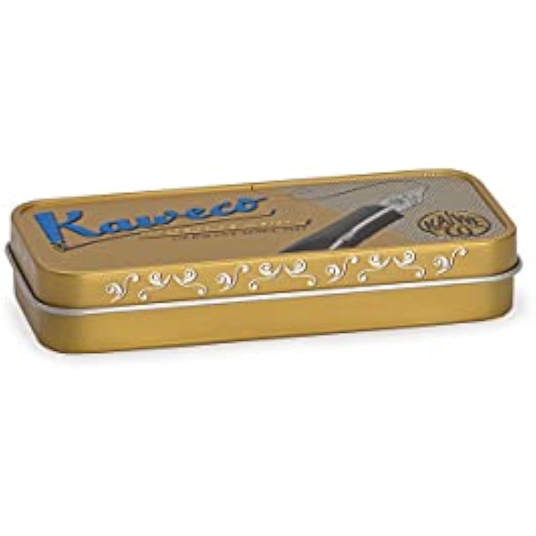 Kaweco AL Sport Ballpoint Pen – Stonewash Blue Aluminium Pocket Pen