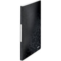 Leitz WOW A4 Display Book – 40 Pockets, 80 Sheet Capacity – Black