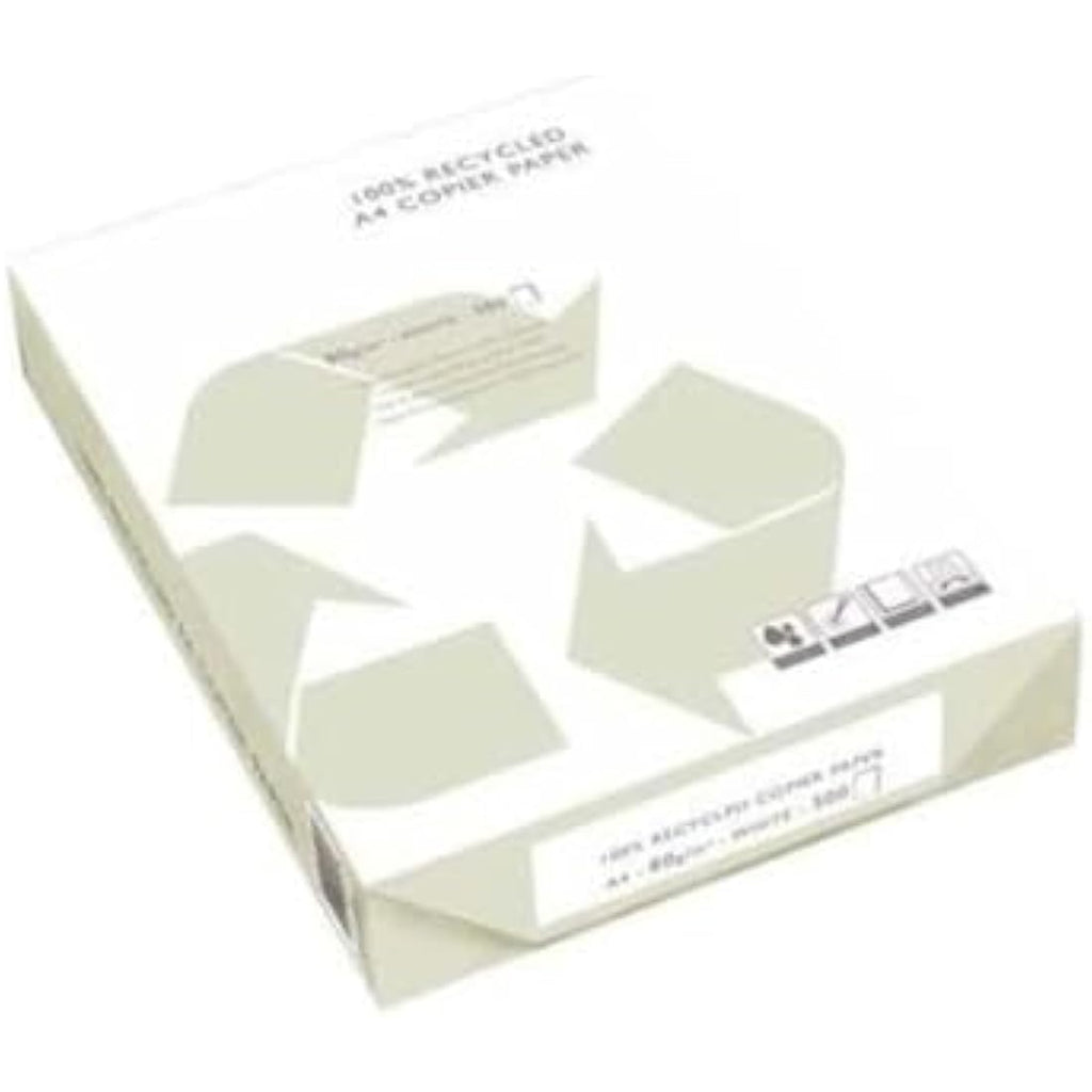 Q-Connect A4 Recycled Copier Paper 80gsm | 100% Recycled - 2500 Sheets