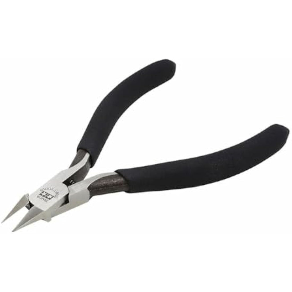 Tamiya Sharp Pointed Side Cutter for Plastic - Slim Jaw Model Tool 74123