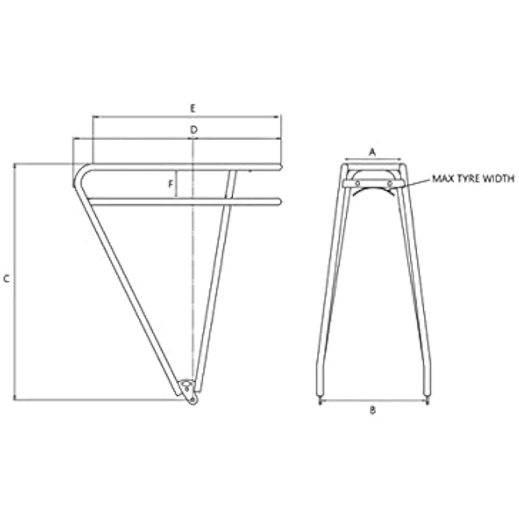 Tortec Velocity Hybrid Rear Rack – Lightweight Aluminum Bike Carrier
