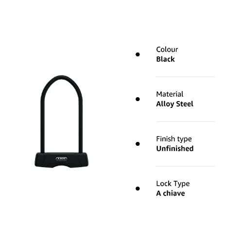 ABUS Granit 460 U-Lock – Hardened Steel Bicycle Lock with USH Bracket