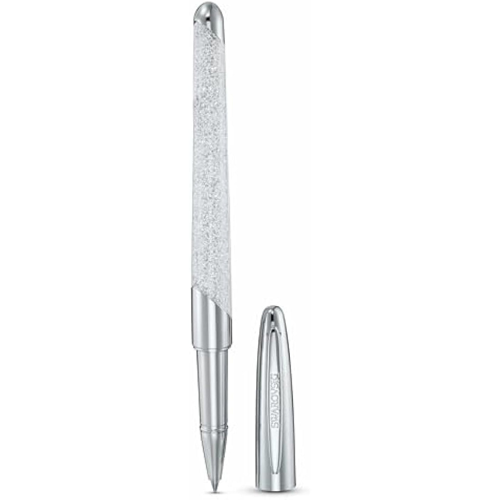 Swarovski Crystal Nova Rollerball Pen – Chrome-Plated Silver Metal
