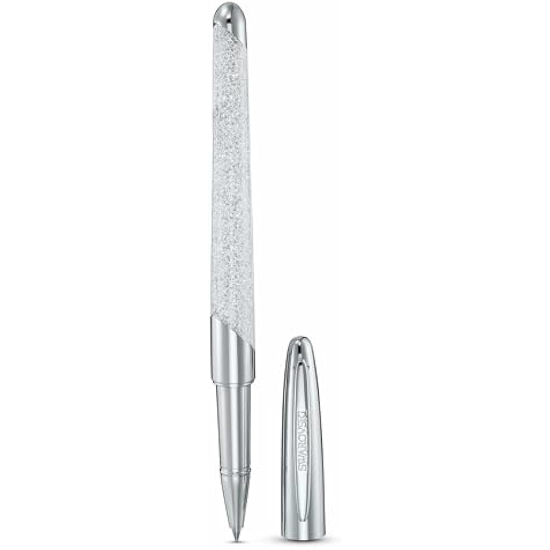 Swarovski Crystal Nova Rollerball Pen – Chrome-Plated Silver Metal
