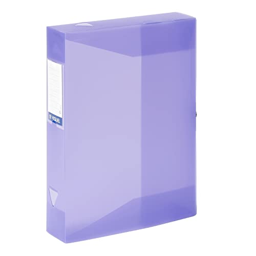 Viquel Class Docs Filing Box - 80mm Polypropylene - Set of 6 Colors