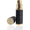 Refillable Perfume Atomizer – Black Faux Croc 10ml