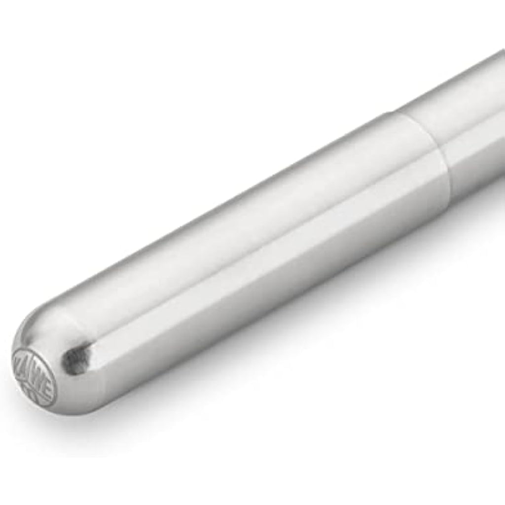 Kaweco Liliput Fountain Pen – Silver Aluminium Pocket Pen – Nib: BB