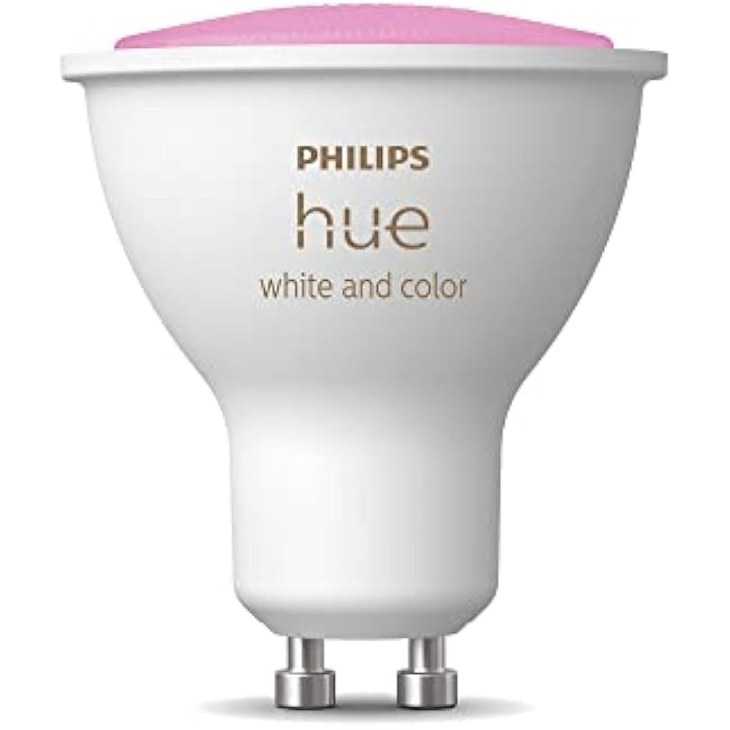 Philips Hue White and Colour Ambiance GU10 Smart LED Bulb | Bluetooth