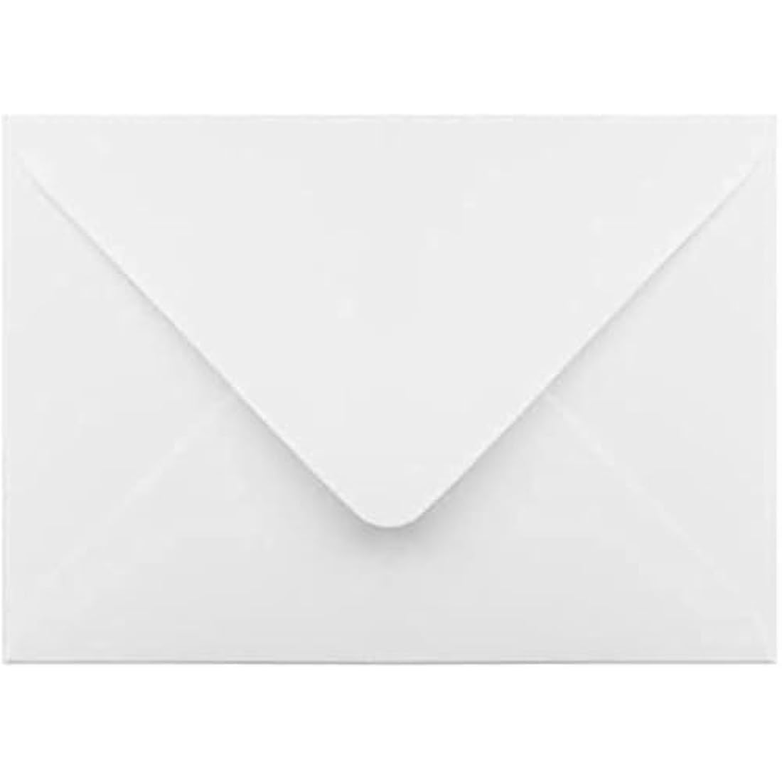 C5 White Envelopes for A5 Greeting Cards - 100gsm (50 Pack)
