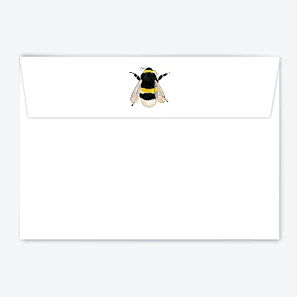 Me Loovely Bumble Bee A5 Letter Writing Paper & Envelopes Set with Organiser