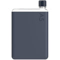 Memobottle A5 Slim Water Bottle - 750ml Midnight Blue Silicone Bundle