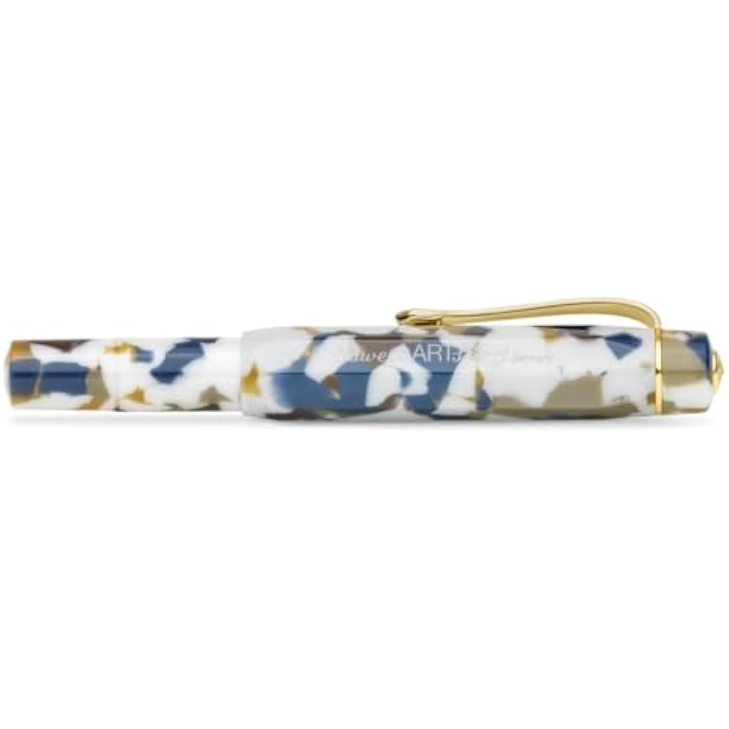 Kaweco Art Sport Fountain Pen – Terrazzo Acrylic Pocket Pen | Medium Nib
