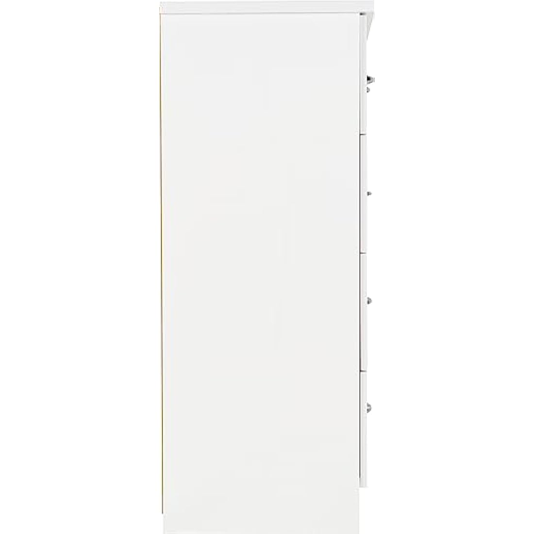 Seconique Nevada 3+2 Drawer Chest – White High Gloss Bedroom Dresser