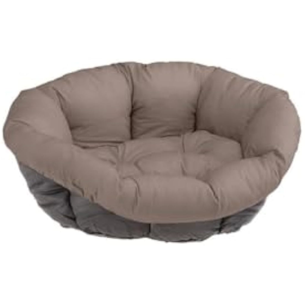 Ferplast Sofà 6 Padded Cotton Cushion – Washable Pet Bed Cover, Grey