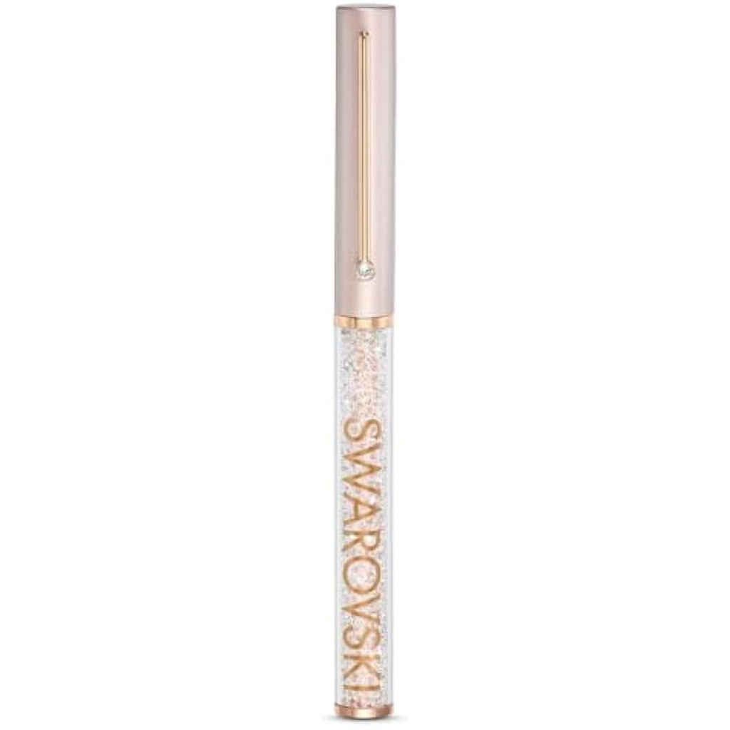 Swarovski Crystalline Gloss Ballpoint Pen – Pink Rose Luxury Stationery