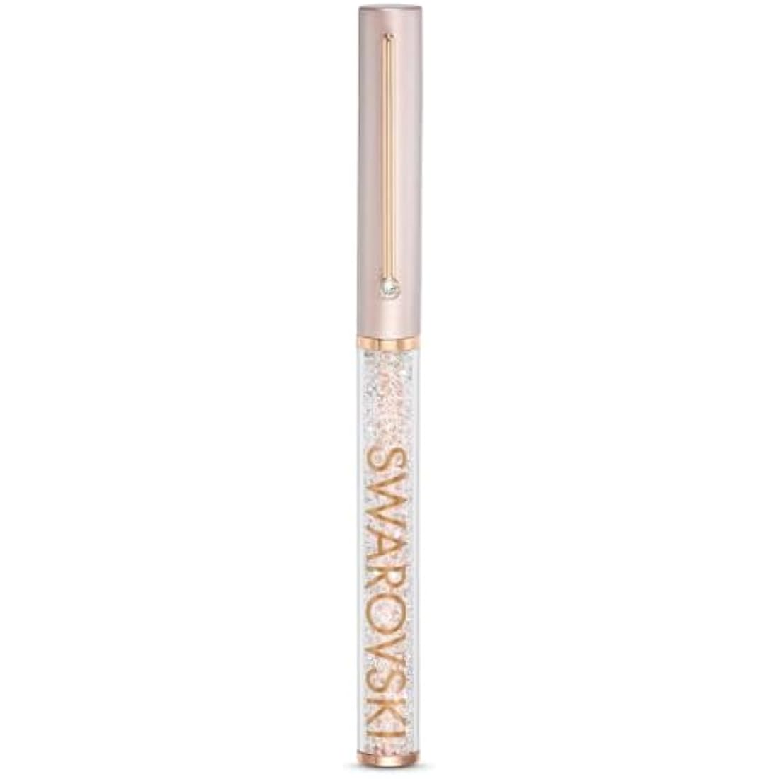 Swarovski Crystalline Gloss Ballpoint Pen – Pink Rose Luxury Stationery