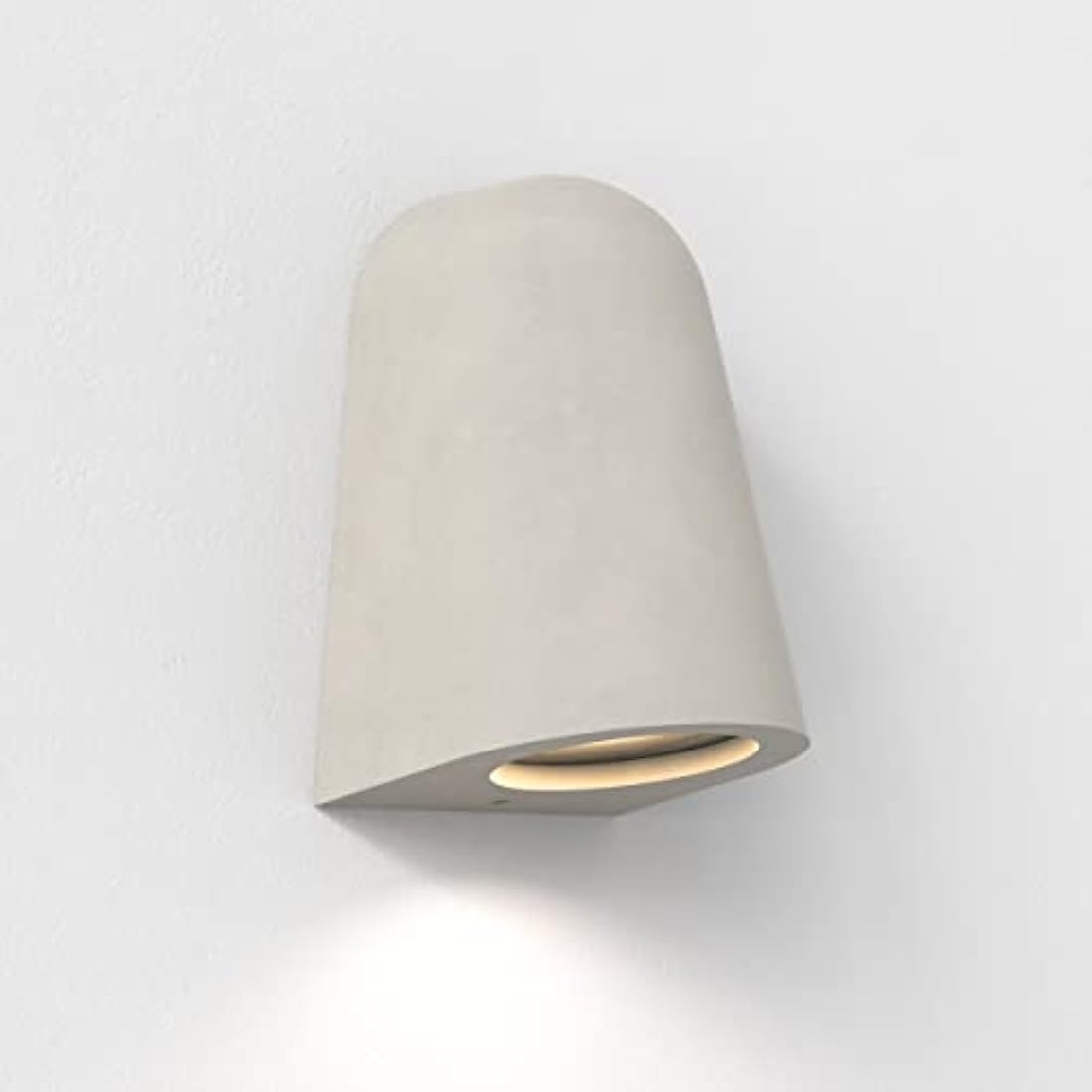 Astro Coastal Wall Light – Modern Matt Concrete Outdoor Sconce | 6W