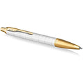 Parker IM Ballpoint Pen – Pearl Lacquer with Gold Trim, Medium Point