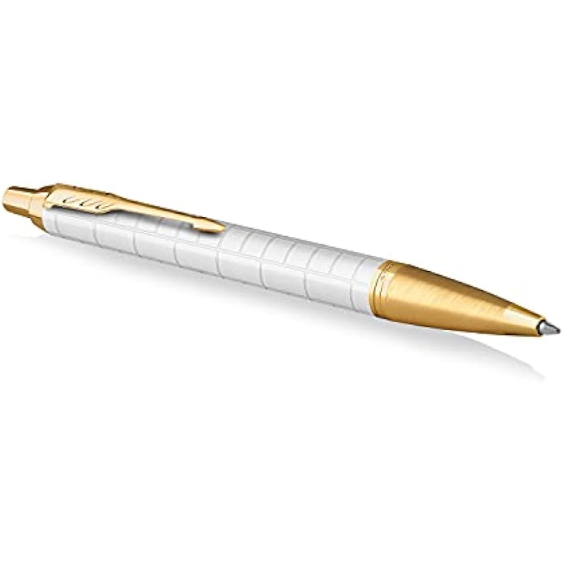 Parker IM Ballpoint Pen – Pearl Lacquer with Gold Trim, Medium Point