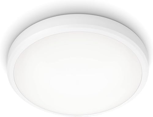 Philips Doris LED Bathroom Ceiling Light | 17W 4000K IP44 Cool White