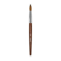Kolinsky Sable Hair Acrylic Nail Brush – Red Wood Handle 12#
