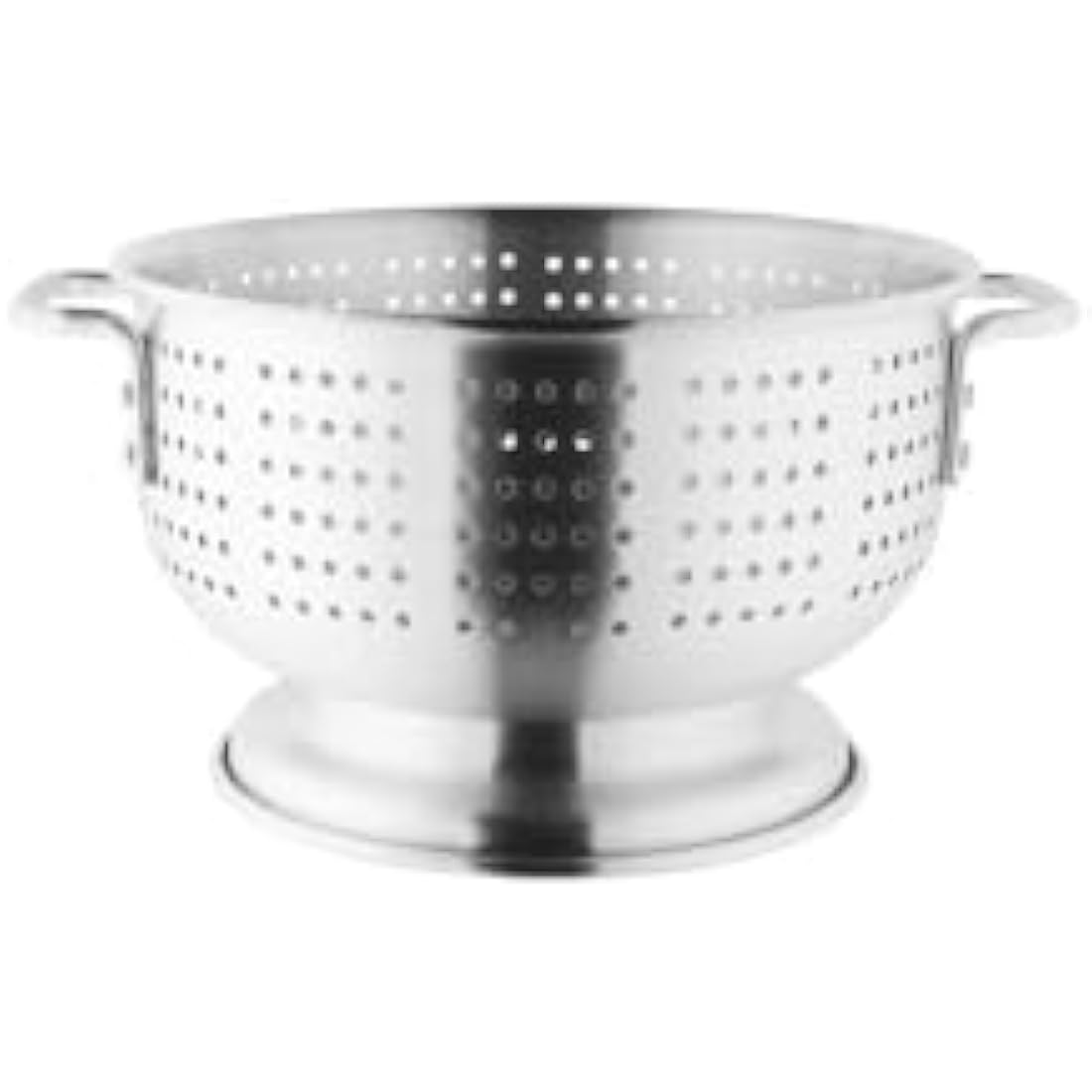 Vogue Heavy Duty Aluminium Colander | 16 Inch Large Kitchen Strainer