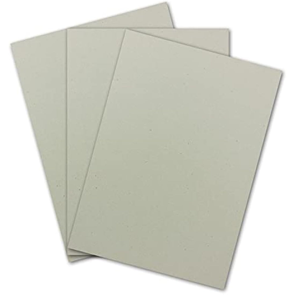 Gustav Neuser Grey Cardboard A3 - 3mm Thick 1800g/m² for Crafts - 20 Pack
