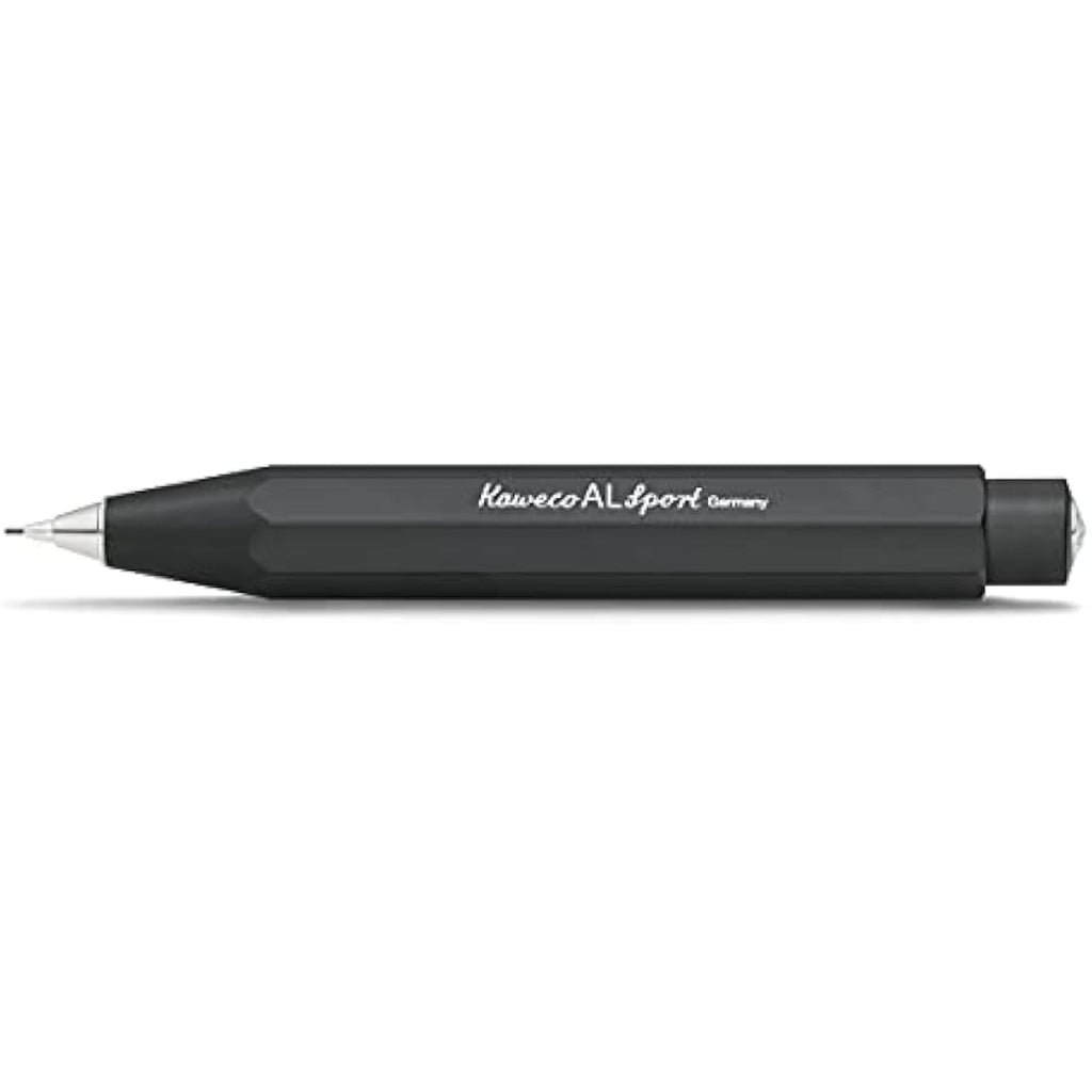Kaweco AL Sport Mechanical Pencil – 0.7mm Black Aluminium Pocket Pencil