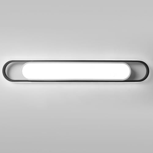 Jolof Store Modern LED Flush Mount Ceiling Lamp | 72cm Linear Metal Light