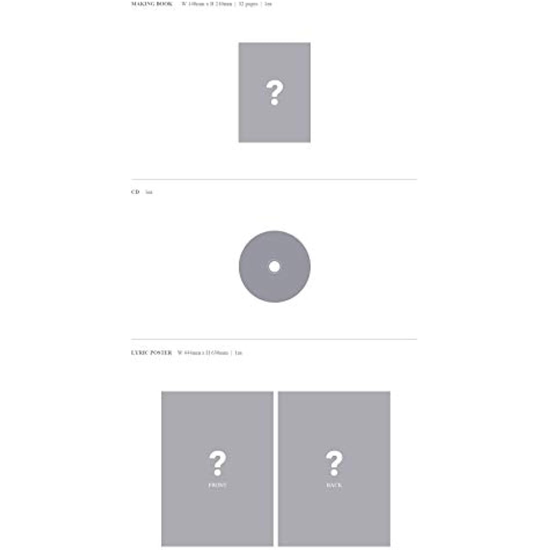 BTS BE Deluxe Edition Album with Poster and Hologram Photocards Set