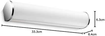 Philips myBathroom Fit LED Wall Lamp | Chrome IP44 Warm White 2700K