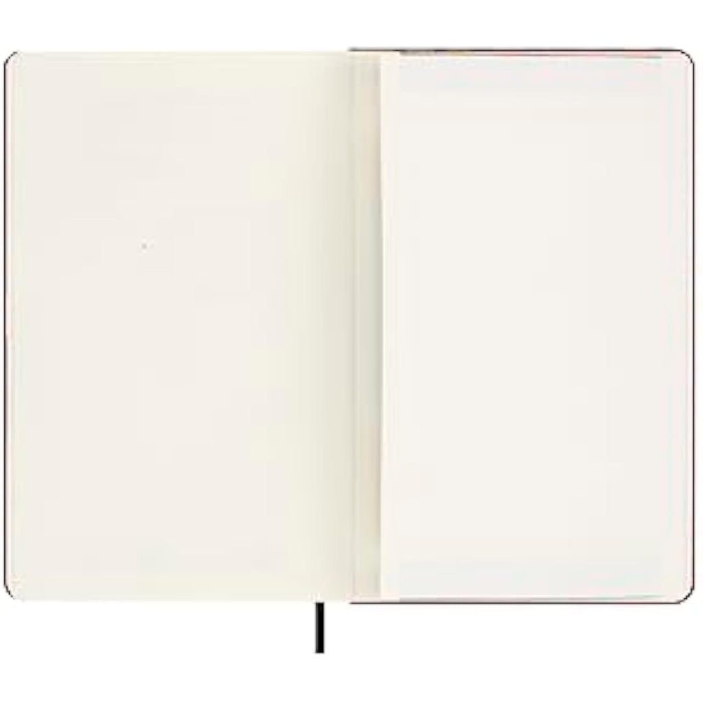 Moleskine Italian Silk Notebook | Ruled Hard Cover Journal, Yellow