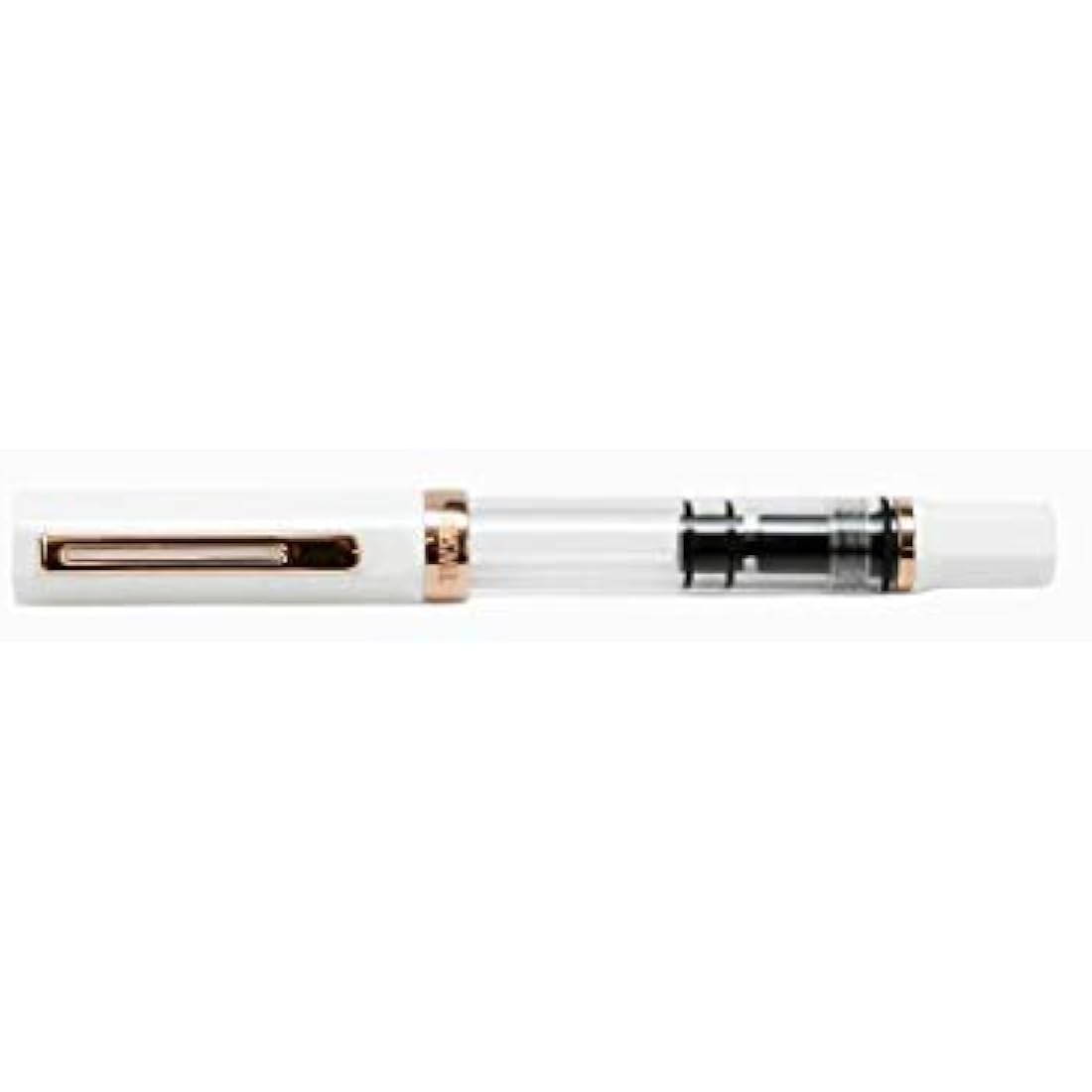 TWSBI Eco Fountain Pen – White & Rose Gold – Extra Fine (EF) Nib