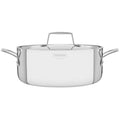Tramontina 3-Ply Stainless Steel Casserole Dish - 24cm (4.4L) Induction