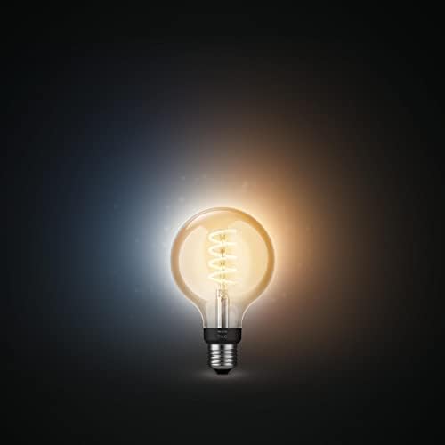 Philips Hue White Ambiance Filament E27 Smart LED Globe – 550 Lumens
