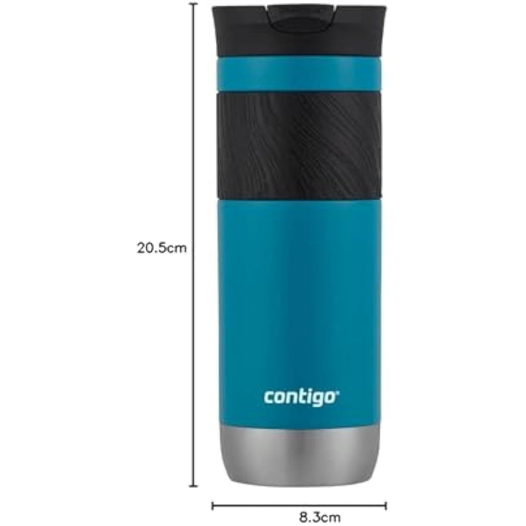 Contigo Byron Snapseal Travel Mug | 590ml Insulated Stainless Steel