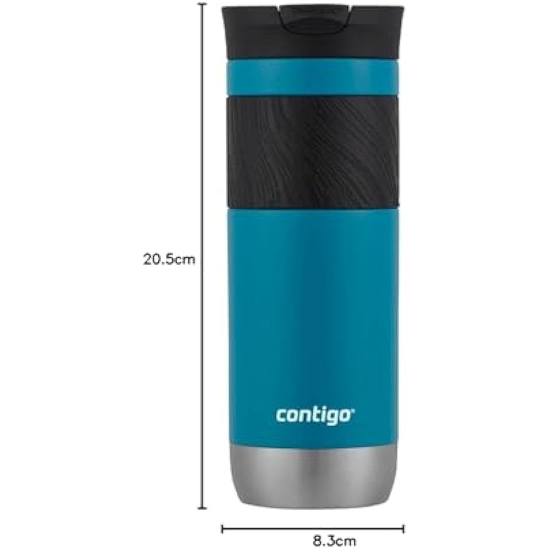 Contigo Byron Snapseal Travel Mug | 590ml Insulated Stainless Steel