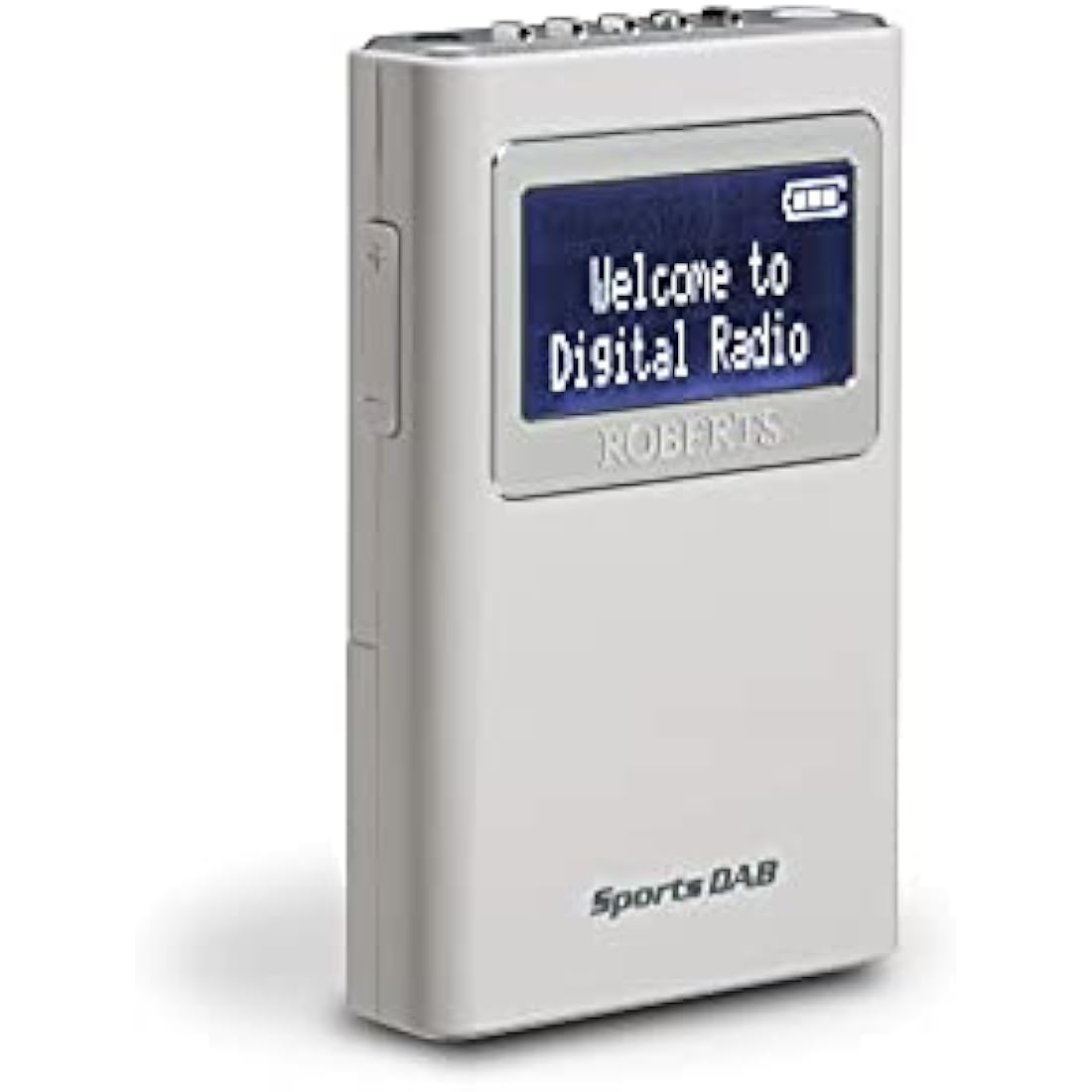 Roberts SportsDAB5 Portable DAB/DAB+/FM Digital Pocket Radio - White