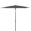 Doppler Rethink Rectangular Parasol 180x120cm - Dark Grey Sustainable