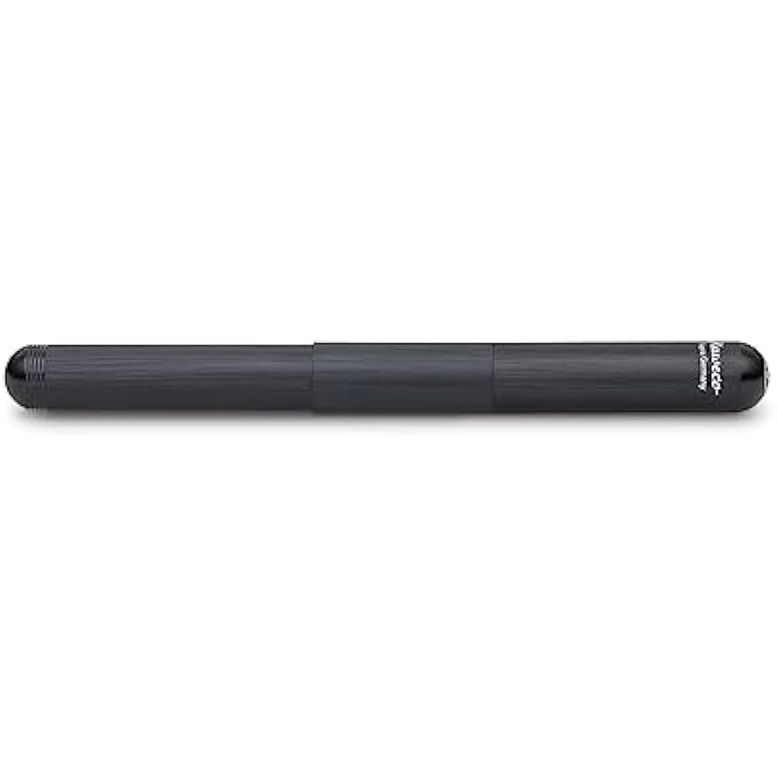 Kaweco Supra Fountain Pen - Black Aluminum - Extra Broad BB Nib