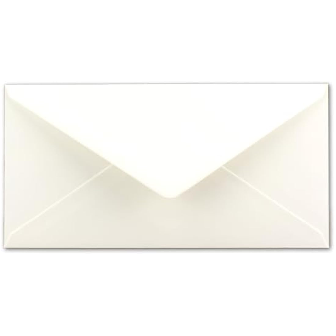Gustav Neuser DL Gummed Envelopes - Natural White Paper - 150 Pack